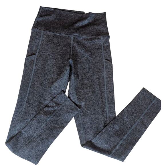 Offline by Aerie Women The Hugger Leggings Hi-Rise Stretch Gray Size Small - Picture 1 of 6